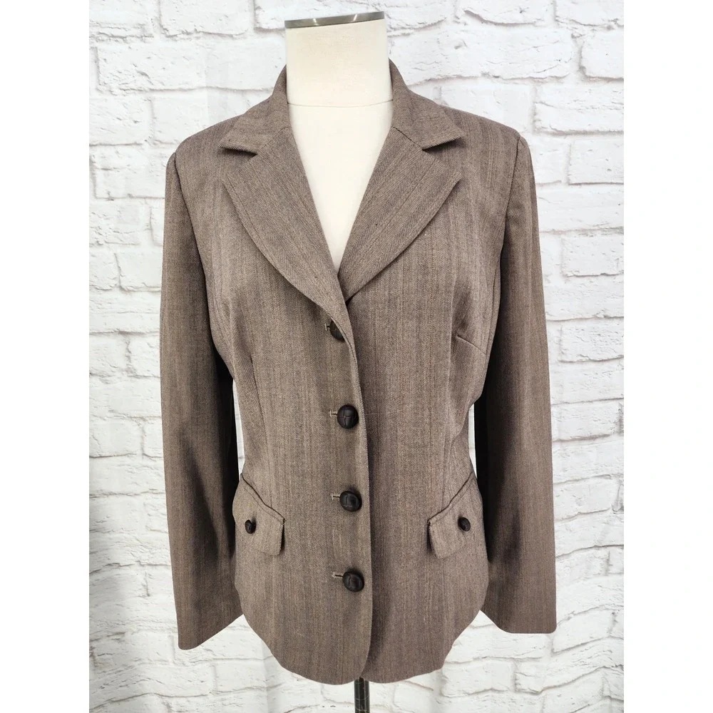 Van Heusen Blazer Jacket Work Office Professional Interview Conference‎ Large